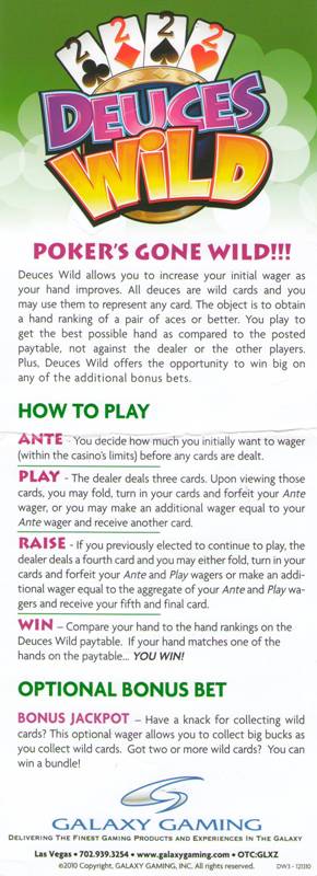 Deuces Wild