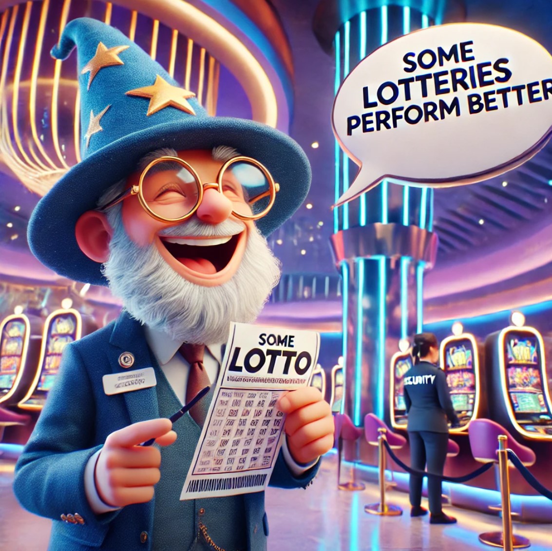 Algumas loterias têm um desempenho muito melhor do que outras.