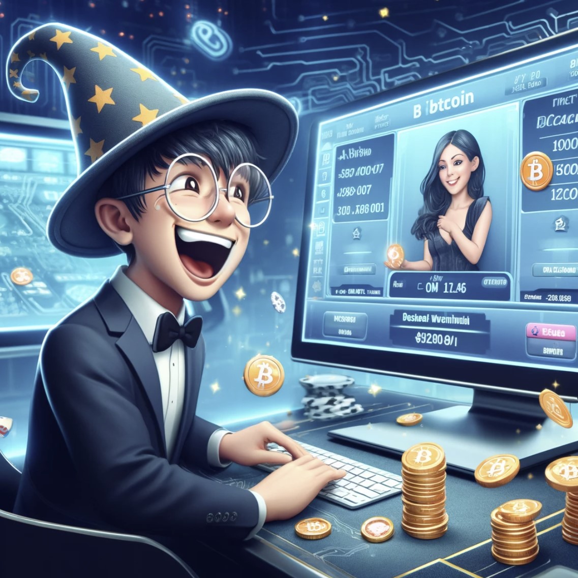Jogadores tailandeses de bitcoin