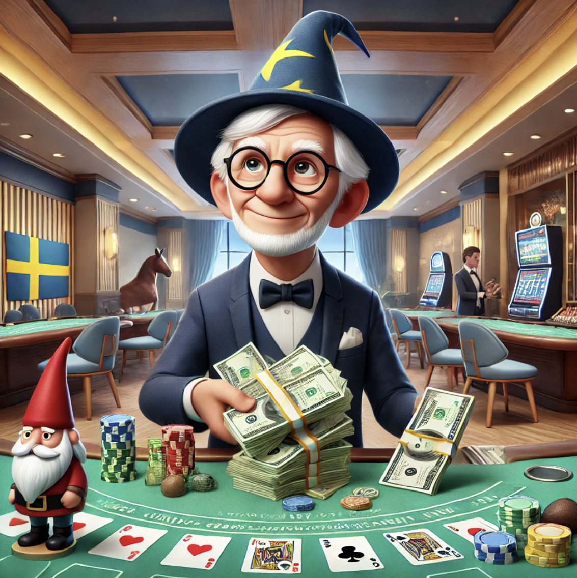 Depositar e levantar dinheiro na Suécia