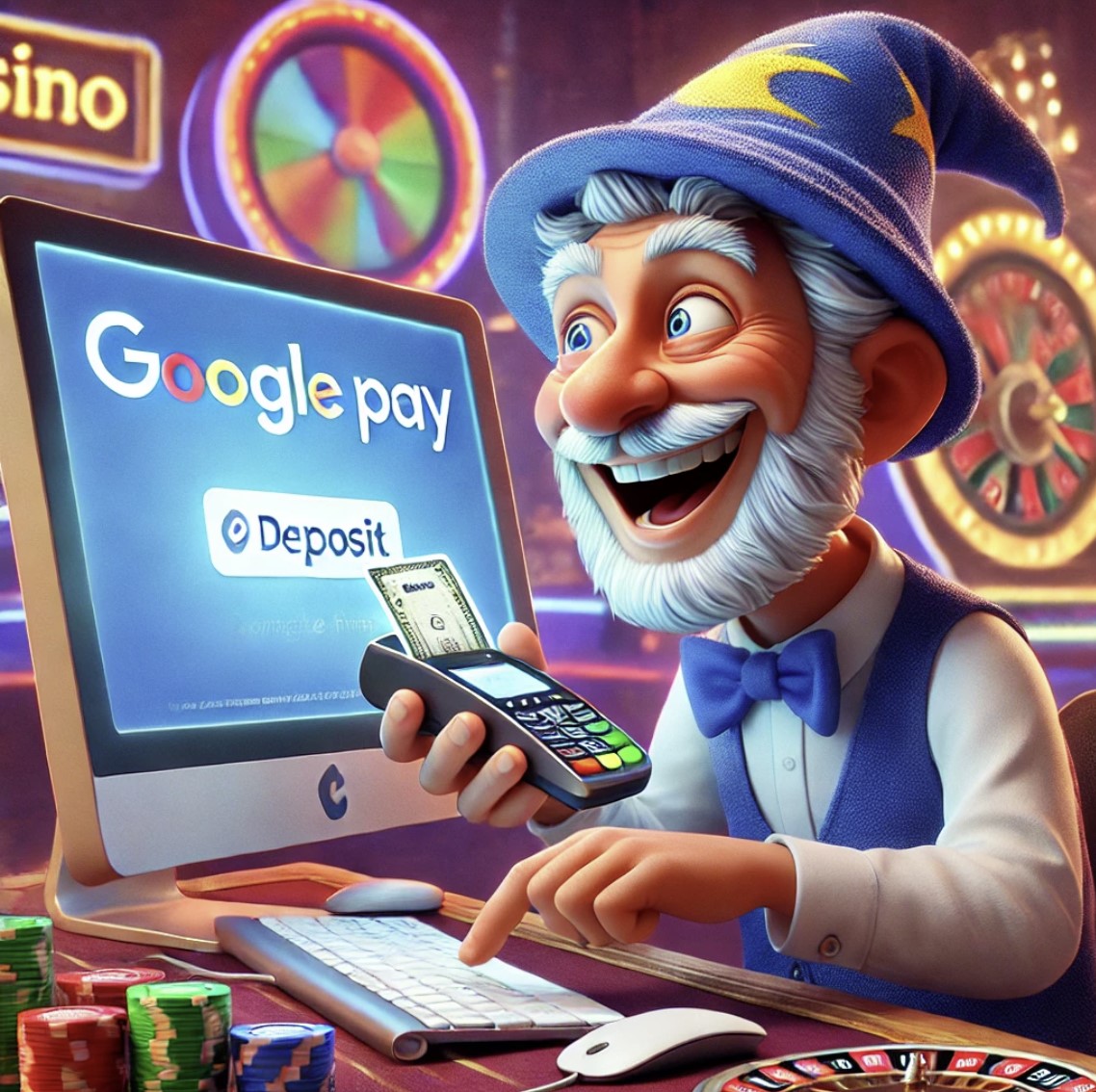 Cassinos online com Google Pay