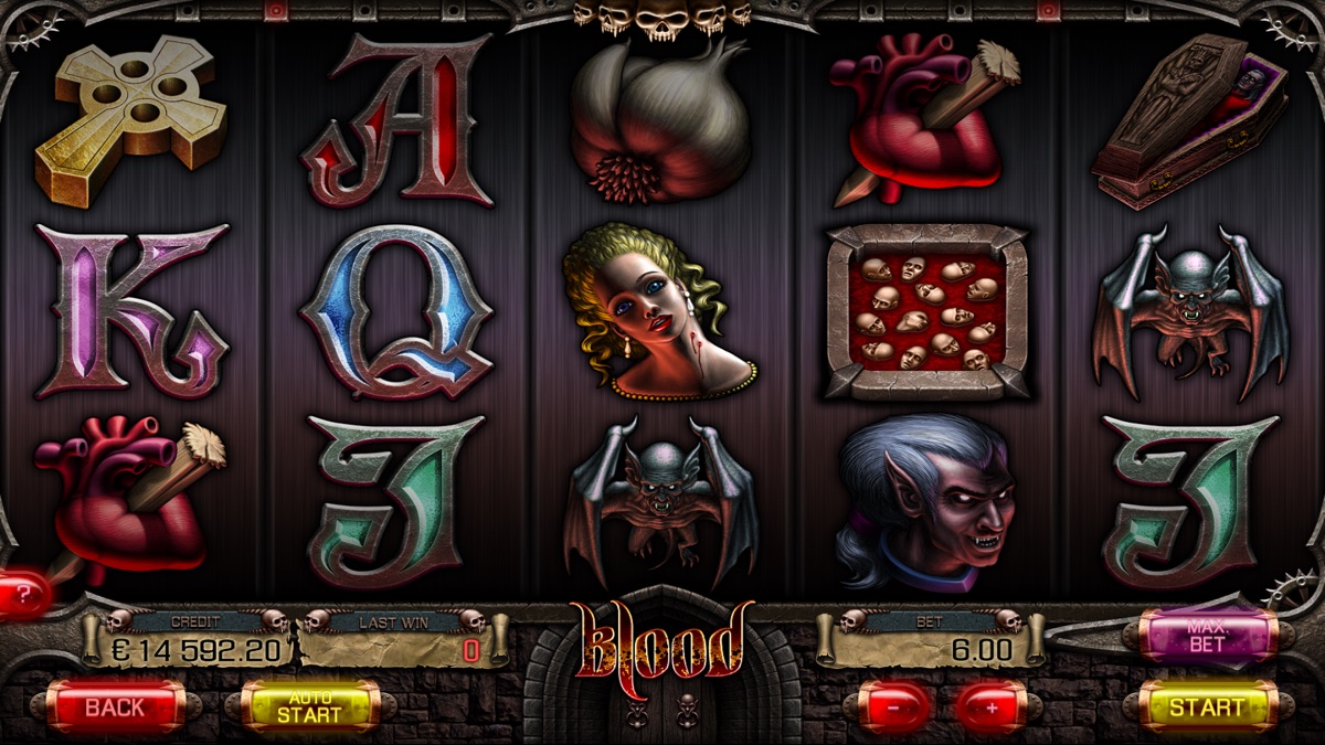 Caça-níqueis Blood da Apollo Games