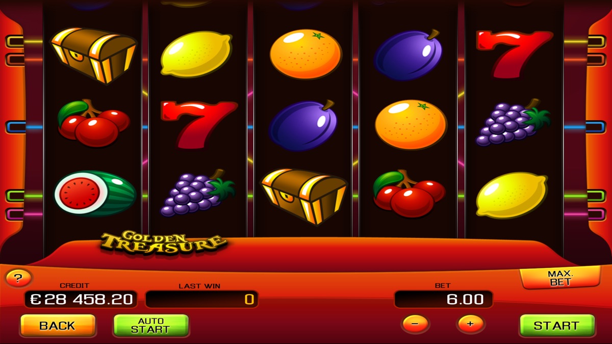 Caça-níquel Golden Treasure da Apollo Games