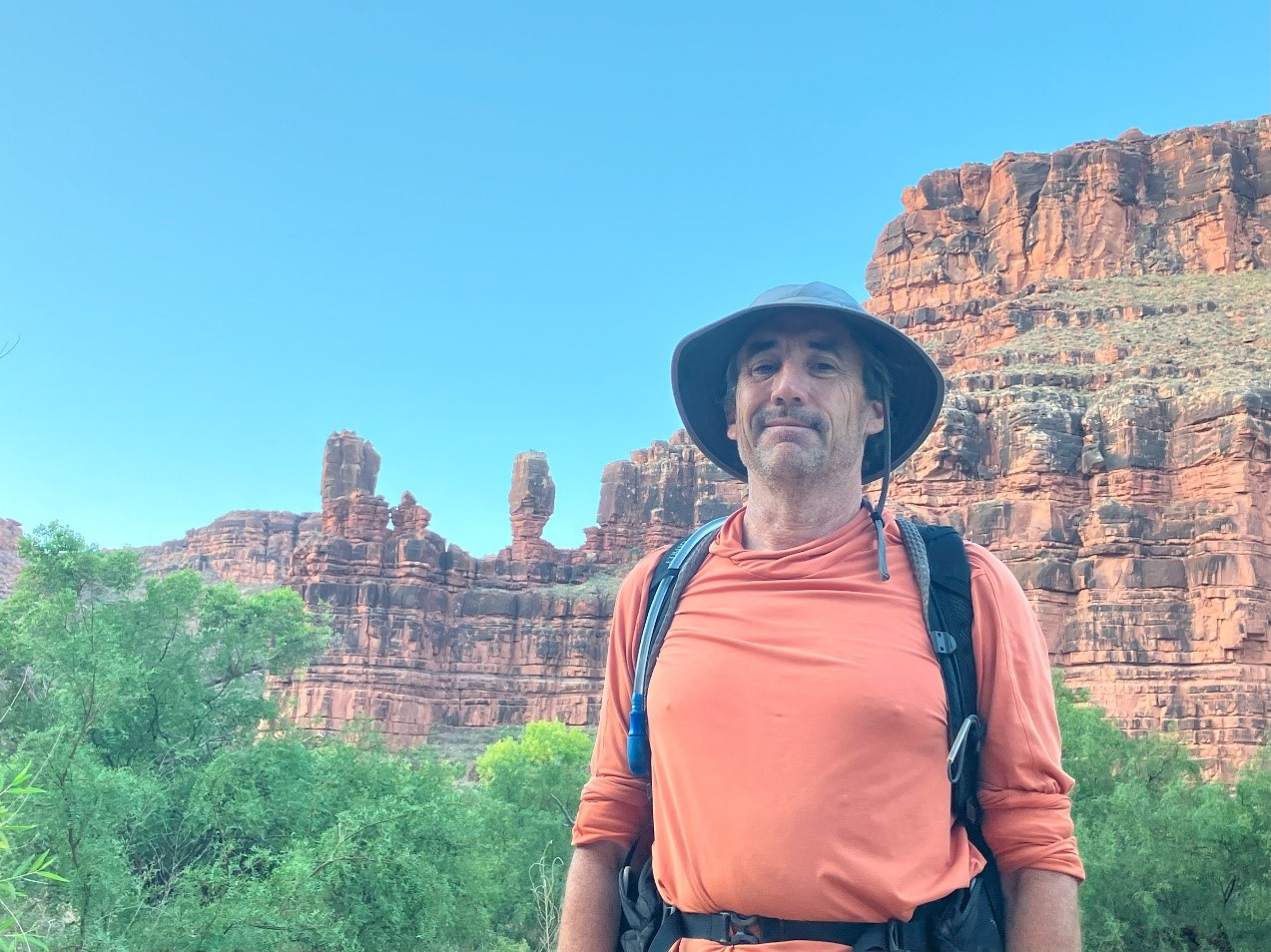 Foto tirada na vila de Supai.