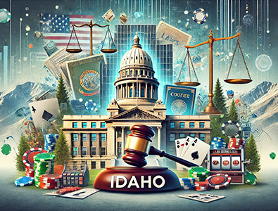 Leis de jogos de azar em Idaho