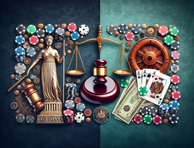 leis de jogos de azar na Louisiana