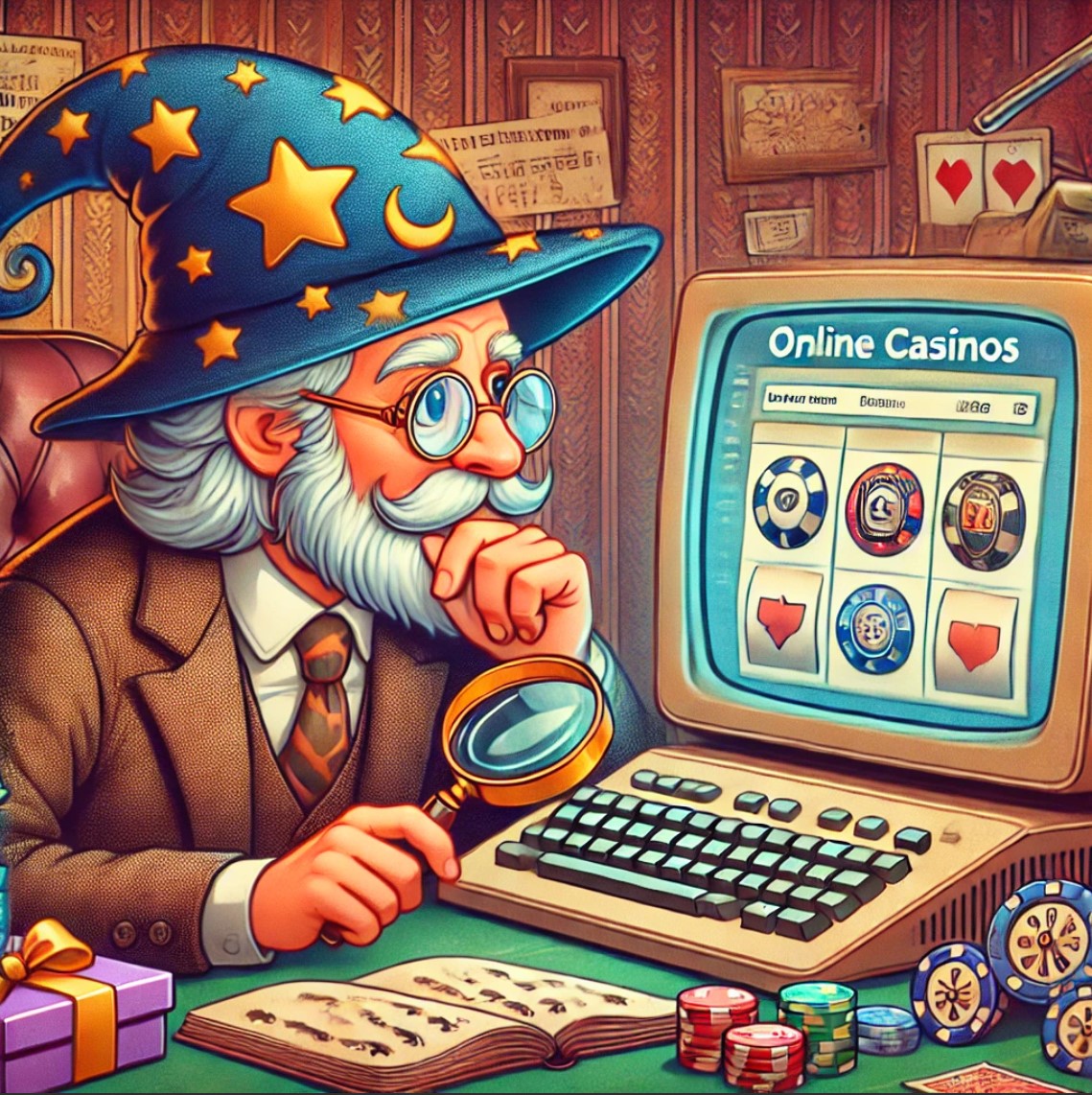 Avaliando um cassino online