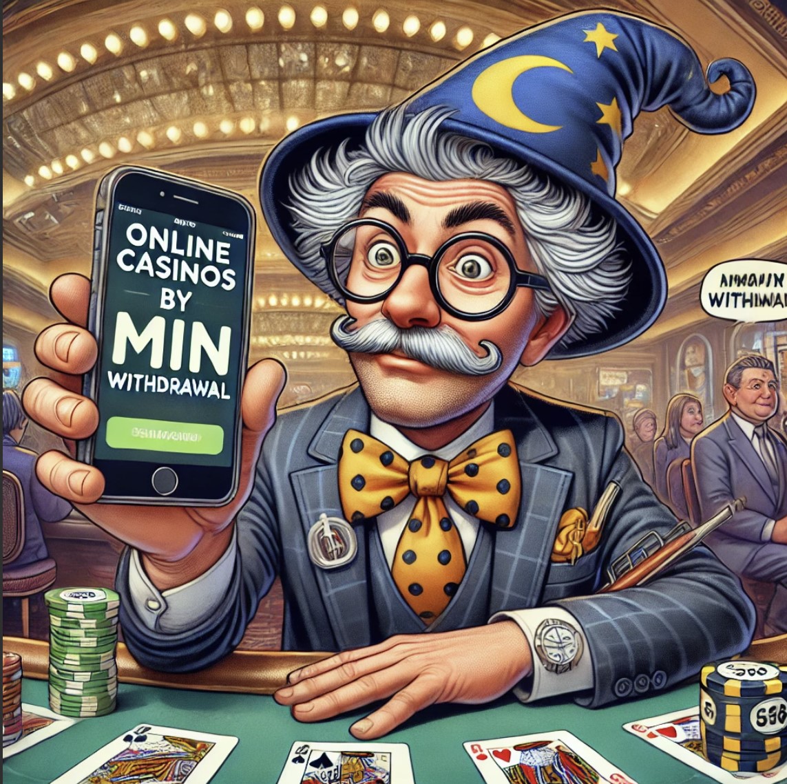 Cassinos online com saque mínimo