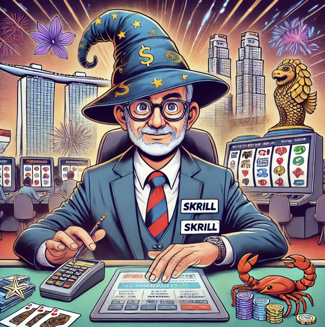 Casinos online Skrill de Singapura