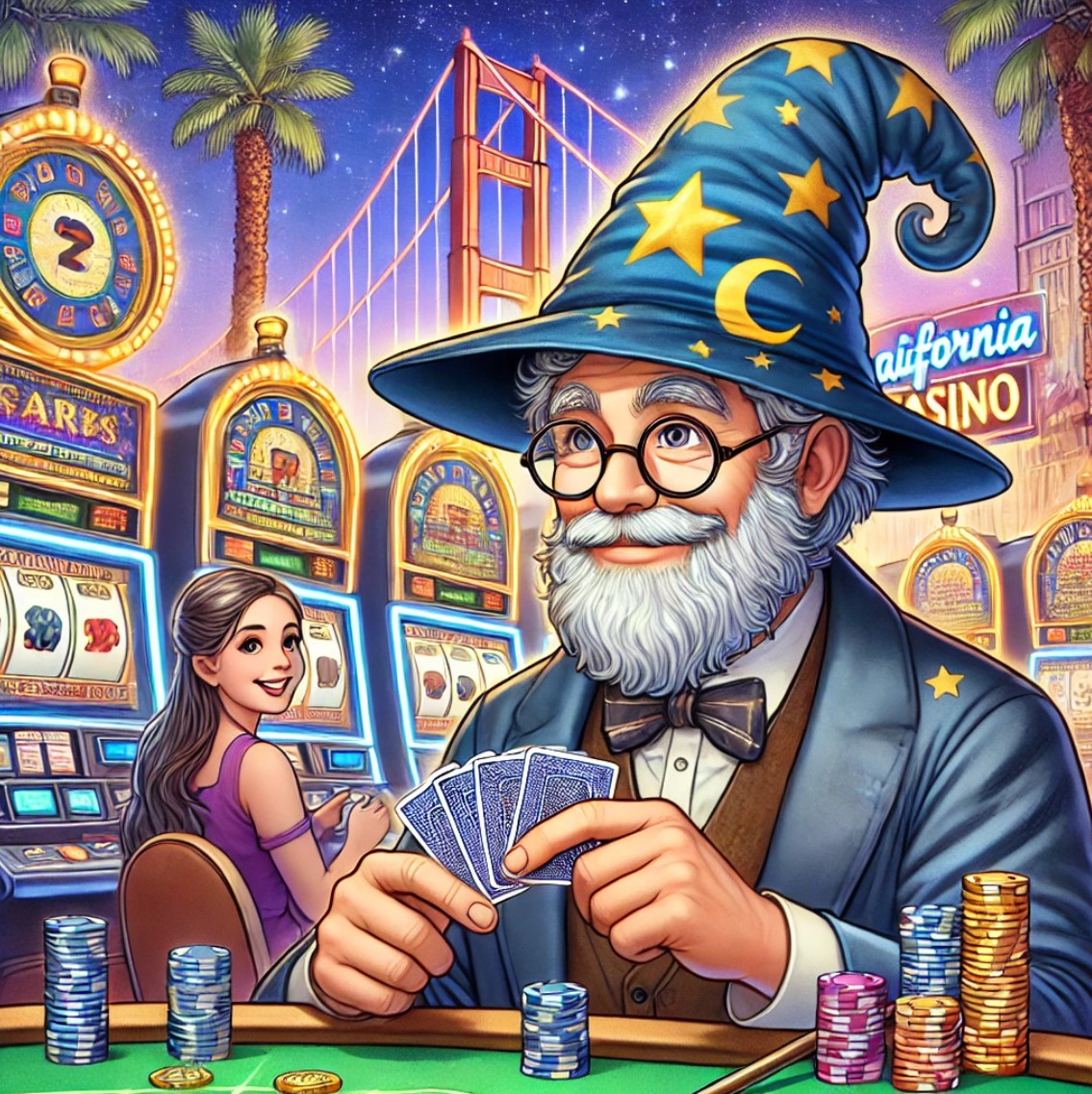 jogos de azar na Califórnia