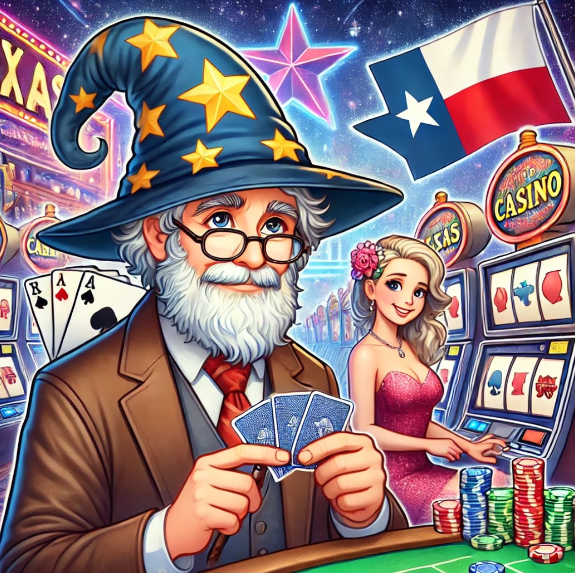 jogos de azar no Texas