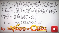 Vídeo sobre a probabilidade de um bracket perfeito