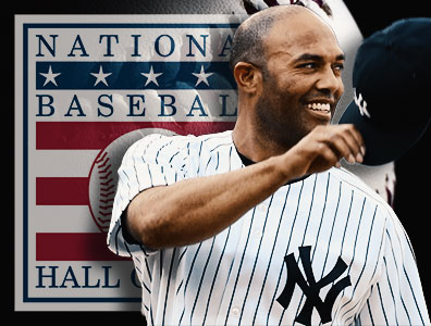 Mariano Rivera, do New York Yankees, é consagrado no Hall da Fama do Beisebol.