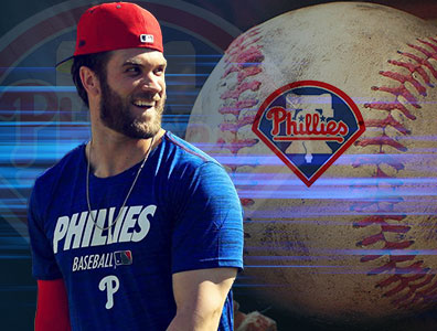 Bryce Harper fecha contrato de 330 milhões de dólares por 13 anos.