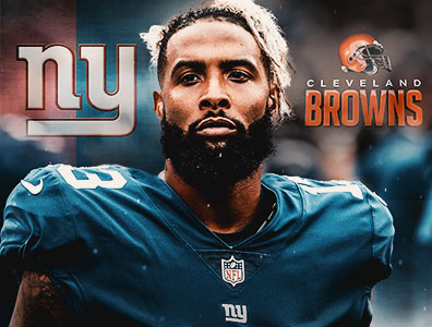 Beckham Jr. foi trocado por escolhas de draft e Jabrill Peppers.