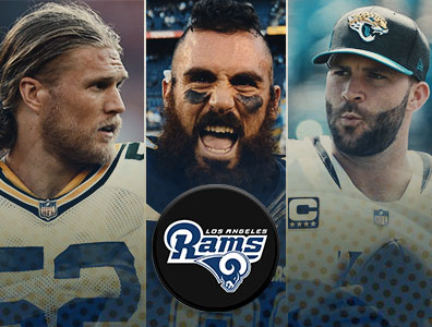 O Los Angeles Rams contrata Matthews, Weddle e Bortles.