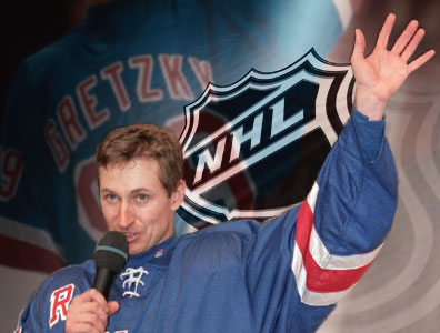 Wayne Gretzky se aposentou da NHL em 18 de abril de 1999.