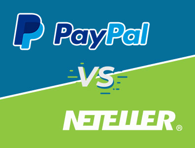 PayPal vs. NETELLER em cassinos online