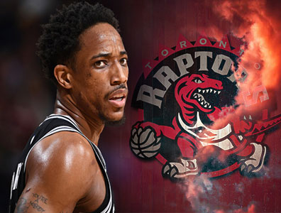 DeMar DeRozan, do San Antonio Spurs, se autodenomina o bode expiatório para o sucesso do Toronto Raptors.