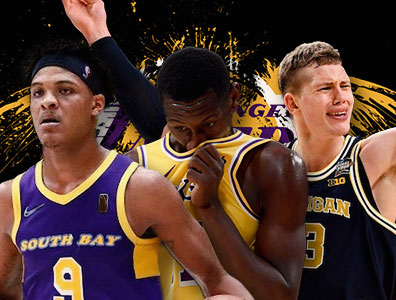 O Los Angeles Lakers negocia três jogadores em uma troca envolvendo três times para liberar espaço no teto salarial.