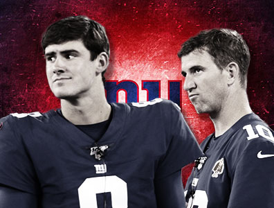 O New York Giants decide colocar Eli Manning no banco e escalar o quarterback novato Daniel Jones como titular.