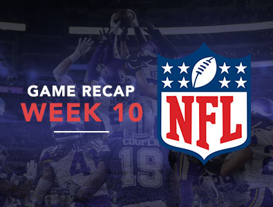 Perdeu a 10ª semana da temporada 2019-2020 da NFL? Nós temos a solução!