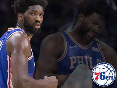 Joel Embiid, do Philadelphia 76ers, precisará de cirurgia para reparar um ligamento rompido na mão esquerda.