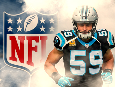 O linebacker do Carolina Panthers, Luke Kuechly, anuncia sua aposentadoria da NFL (National Football League).
