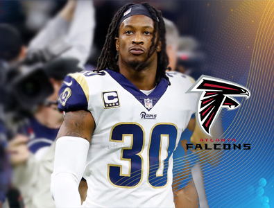 O Los Angeles Rams dispensou Todd Gurley e o Atlanta Falcons o contratou imediatamente.