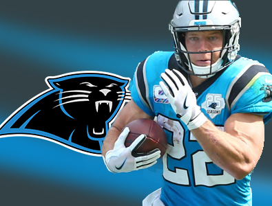 Carolina Panthers renova contrato milionário com o astro running back Christian McCaffrey.