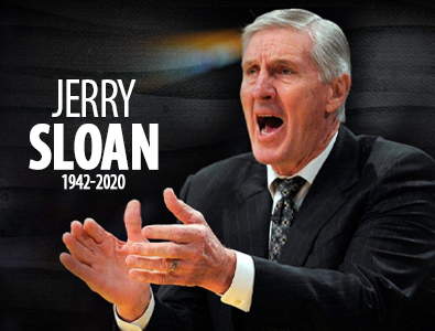 Jerry Sloan, ex-técnico do Utah Jazz, faleceu aos 78 anos.