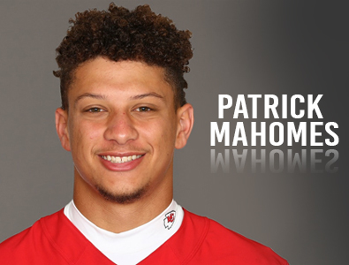 O astro do futebol americano Patrick Mahomes se torna sócio minoritário do Kansas City Royals.