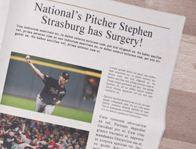 O arremessador do Washington Nationals, Stephen Strasburg, aliviou o formigamento na mão com uma cirurgia.