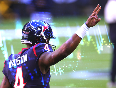 O quarterback dos Texans, Deshaun Watson, se reúne com o técnico principal e ainda exige ser negociado.
