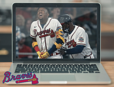 Ronald Acuña Jr., do Atlanta Braves, sofreu uma contusão no dedo mínimo da mão esquerda.