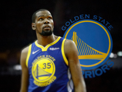 Kevin Durant, do Golden State Warriors, ficará afastado por mais tempo do que o esperado devido a uma distensão na panturrilha.