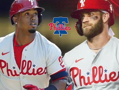 Philadelphia Phillies perde o segunda base Jean Segura e o outfielder direito Bryce Harper por lesão.