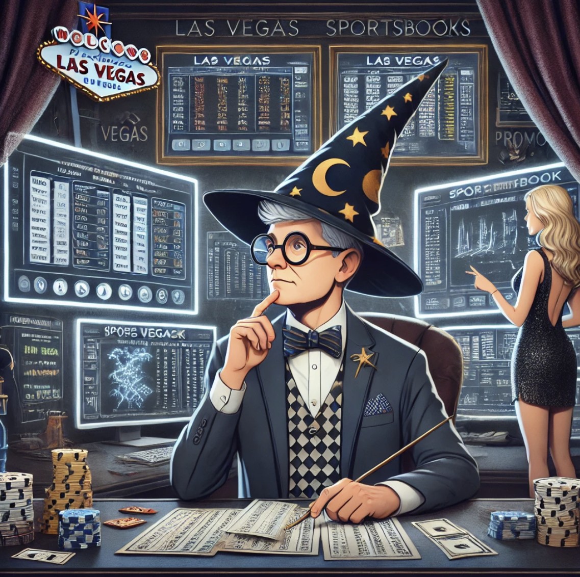 Comparativo de casas de apostas esportivas em Las Vegas