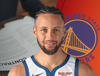 Golden State Warriors estendem contrato de Stephen Curry por mais 4 anos.