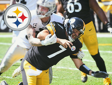 O veterano e superstar quarterback titular do Pittsburgh Steelers, Ben Roethlisberger, sofreu uma lesão no peitoral.