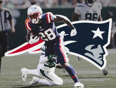 A temporada de James White, running back do New England Patriots, chega ao fim após uma lesão no quadril.