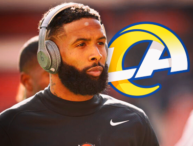Los Angeles Rams assinam contrato de um ano com o wide receiver Odell Beckham Jr.