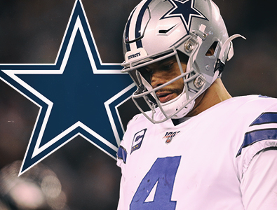 O quarterback do Dallas Cowboys, Dak Prescott, passou por uma cirurgia no ombro (o braço que não usa para arremessar).