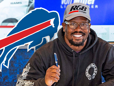 O Buffalo Bills assinou um contrato de 6 anos com o linebacker Von Miller, no valor de US$ 120 milhões.