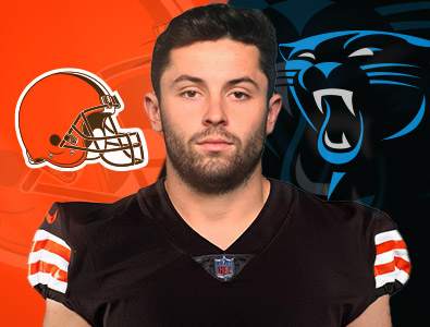 O Cleveland Browns troca o quarterback Baker Mayfield para o Carolina Panthers por uma escolha condicional no Draft.