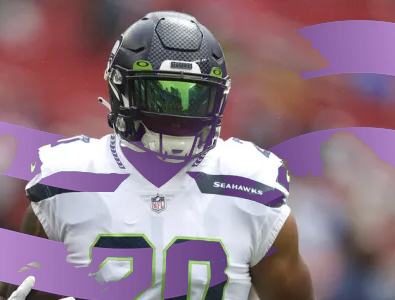 O running back do Seattle Seahawks, Rashaad Penny, está fora do restante da temporada 2022-2023 da NFL devido a uma fratura na perna.