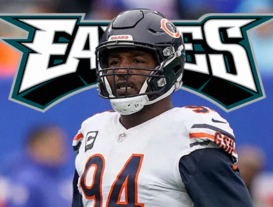 O Chicago Bears trocou o defensive end Robert Quinn com o Philadelphia Eagles por uma escolha de quarta rodada do Draft.