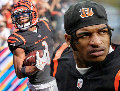 O jovem astro do Cincinnati Bengals, o wide receiver Ja'Marr Chase, ficará afastado por 4 a 6 semanas devido a uma lesão no quadril.