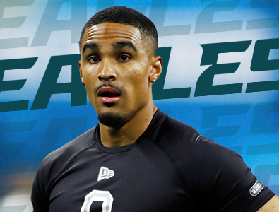 O quarterback do Philadelphia Eagles, Jalen Hurts, sofreu uma entorse no ombro.