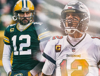 Tom Brady e Aaron Rodgers conquistam vitórias na Semana 17 e impulsionam seus times rumo aos playoffs da NFL.